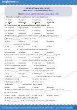 Đề thi giữa kì 2 Tiếng Anh 10 Friends Global - Đề số 1
